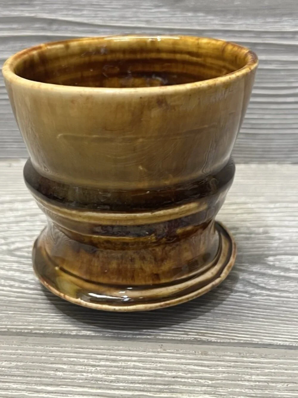 Handmade pottery coffee